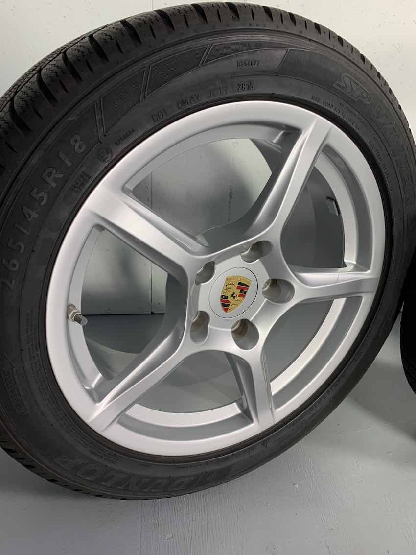 Porsche Boxster 18 Zoll Cayman Porsche 981 Winter Räder Dunlop