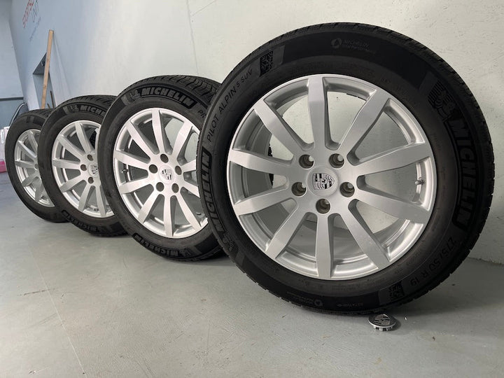 Porsche Cayenne 19 Zoll E3 9Y0 Winter Räder Michelin N-0 7-7,5mm MwSt.