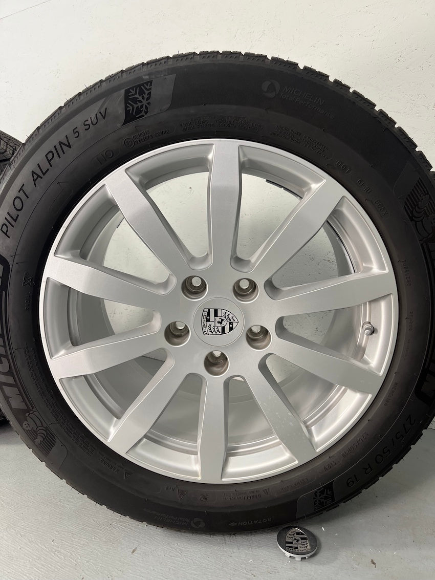 Porsche Cayenne 19 Zoll E3 9Y0 Winter Räder Michelin N-0 7-7,5mm MwSt.