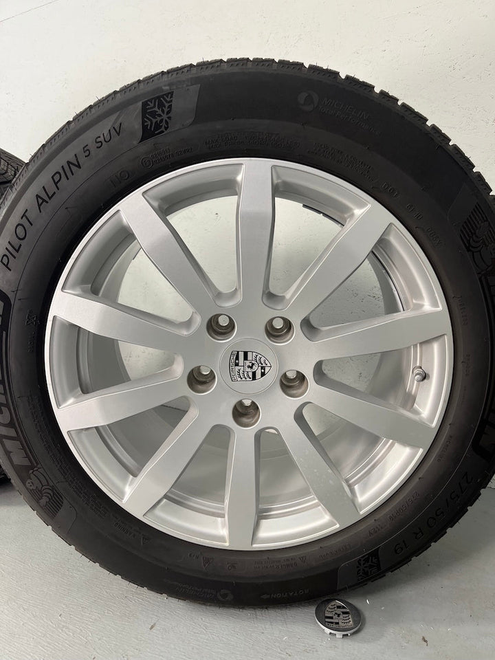 Porsche Cayenne 19 Zoll E3 9Y0 Winter Räder Michelin N-0 7-7,5mm MwSt.