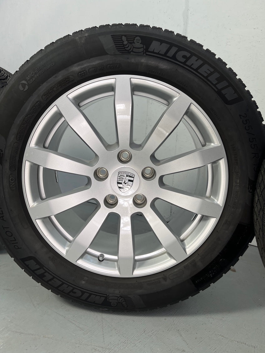 Porsche Cayenne 19 Zoll E3 9Y0 Winter Räder Michelin N-0 7-7,5mm MwSt.