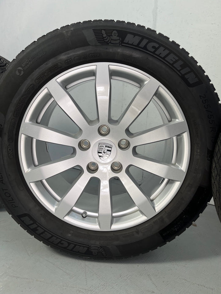 Porsche Cayenne 19 Zoll E3 9Y0 Winter Räder Michelin N-0 7-7,5mm MwSt.
