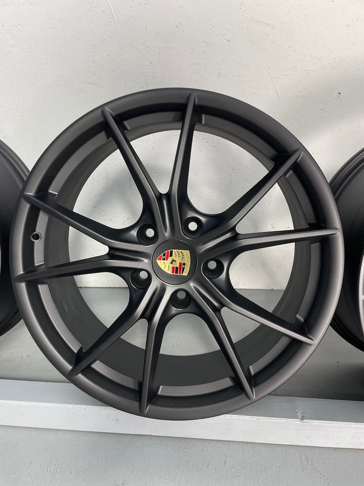 Porsche Boxster 718 982 20 Zoll Carrera S IV Felgen Cayman GTS NEU PULVERBESCHICHTET