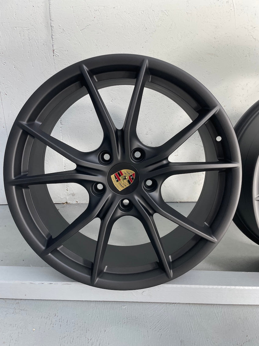 Porsche Boxster 718 982 20 Zoll Carrera S IV Felgen Cayman GTS NEU PULVERBESCHICHTET