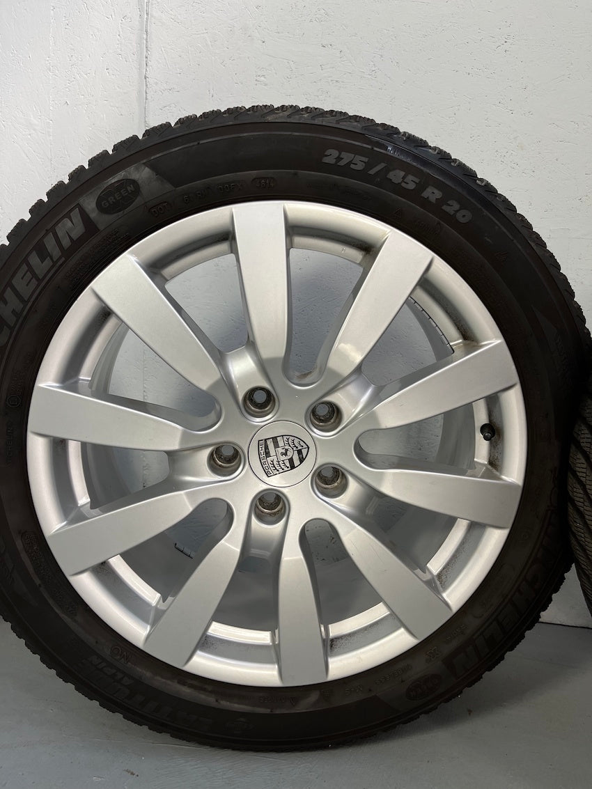 Porsche Cayenne 958 20 Zoll Sport Design II Winter Räder 958 Michelin