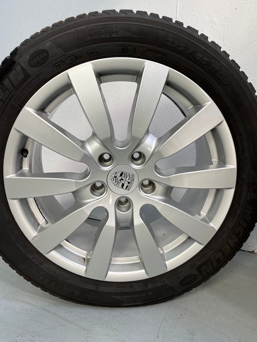 Porsche Cayenne 958 20 Zoll Sport Design II Winter Räder 958 Michelin