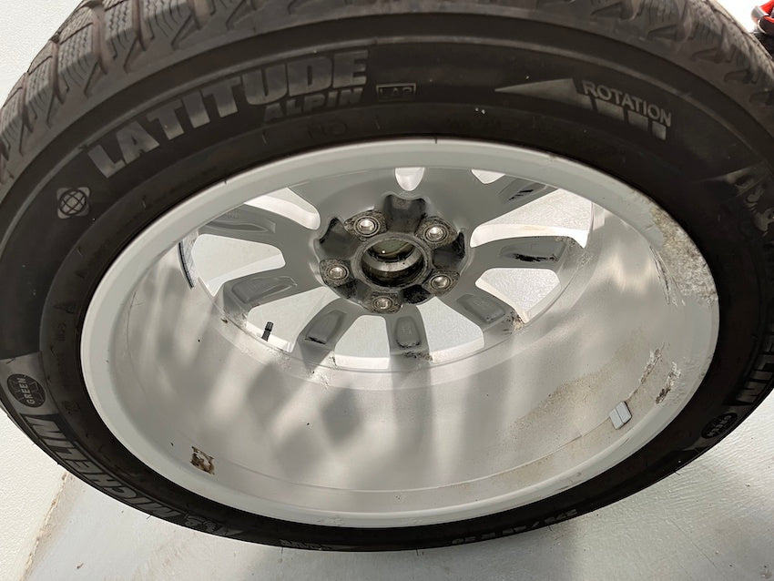 Porsche Cayenne 958 20 Zoll Sport Design II Winter Räder 958 Michelin