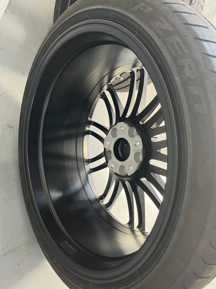 Porsche Cayenne 22 Zoll E3 9Y0 Turbo Sommer Räder mattschwarz TOP