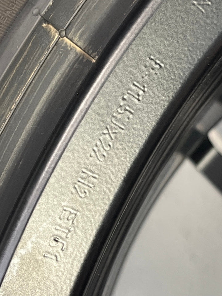 Porsche Cayenne 22 Zoll E3 9Y0 Turbo Sommer Räder mattschwarz TOP