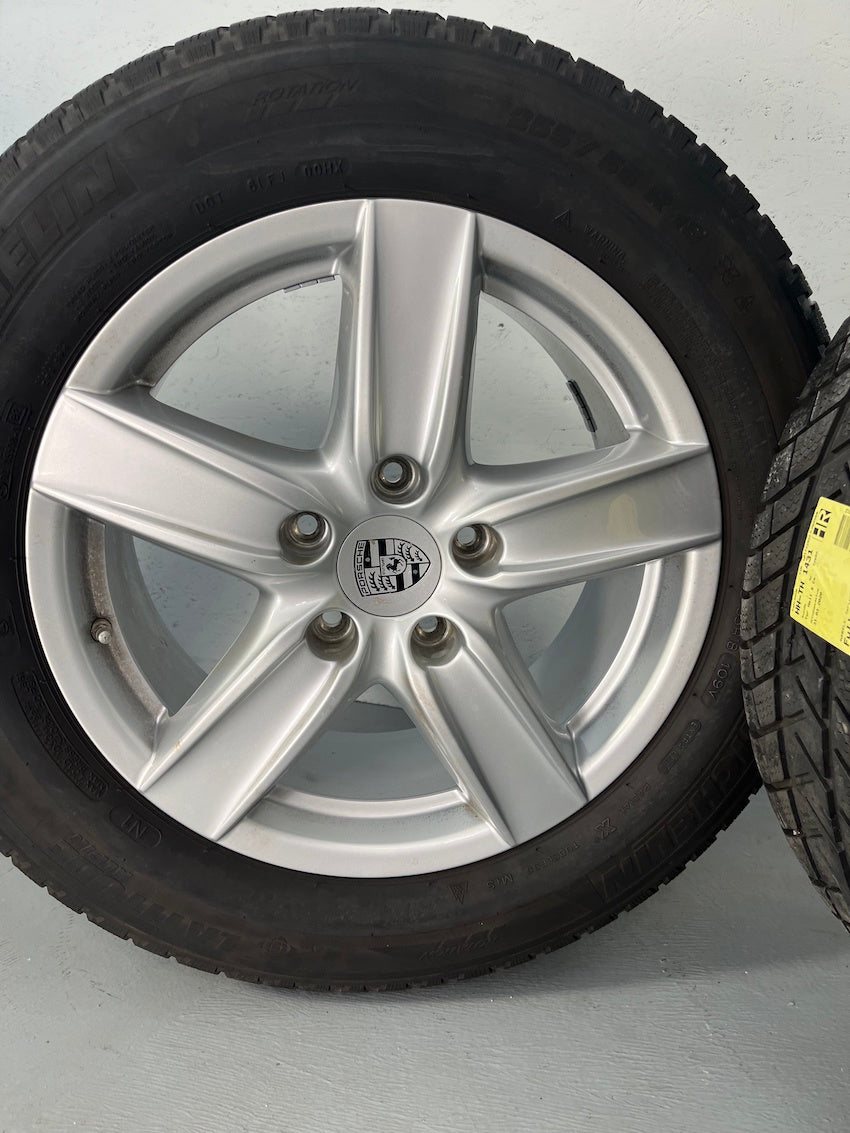 Porsche Cayenne 18 Zoll Winter Räder 958 MICHELIN SONDERPREIS
