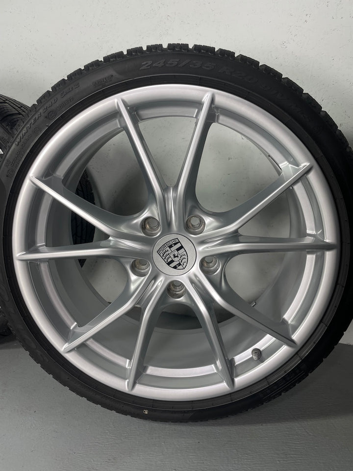 Porsche 991.2 20 Zoll Carrera S Winter Räder Pirelli 4S C4 6,5-7mm