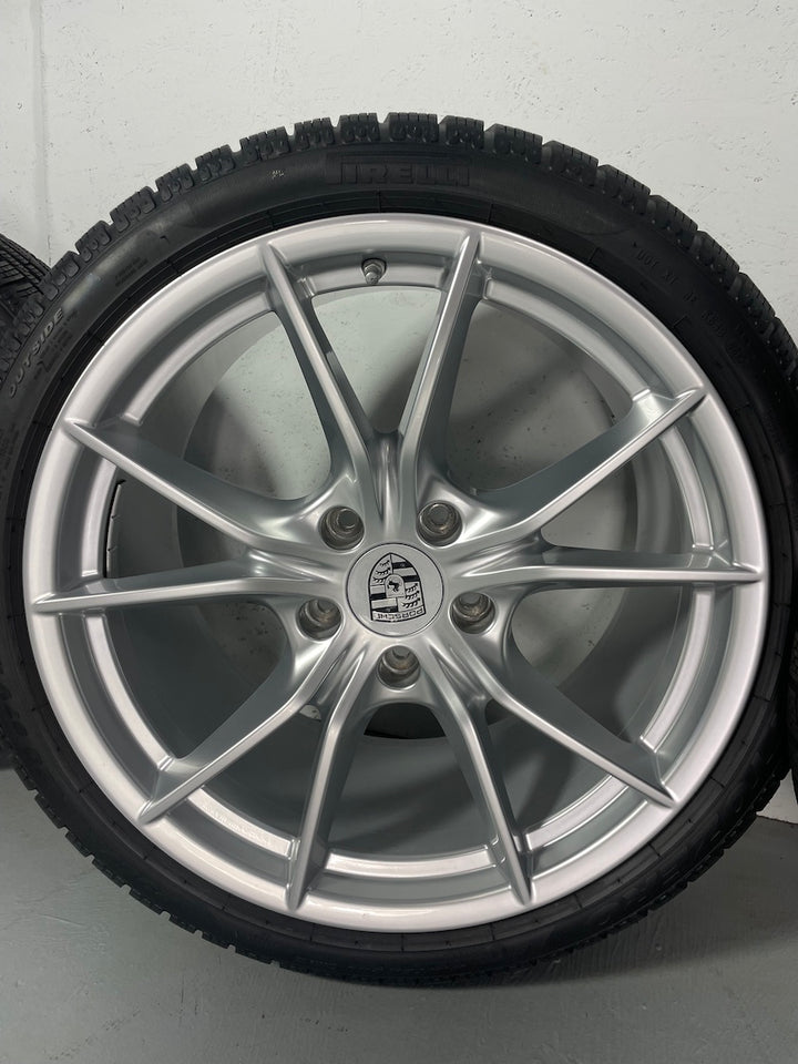 Porsche 991.2 20 Zoll Carrera S Winter Räder Pirelli 4S C4 6,5-7mm