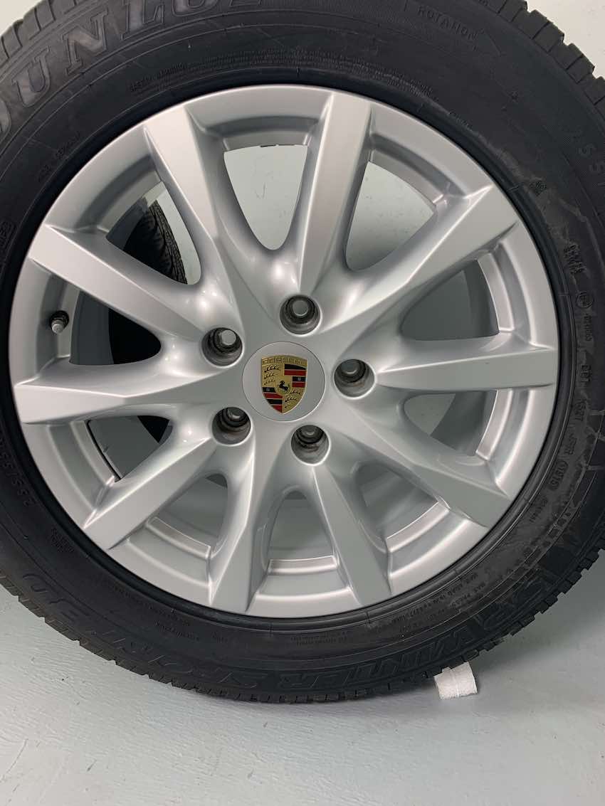 Porsche Cayenne 18 Zoll Winter Räder 958 Dunlop MwSt.awb.