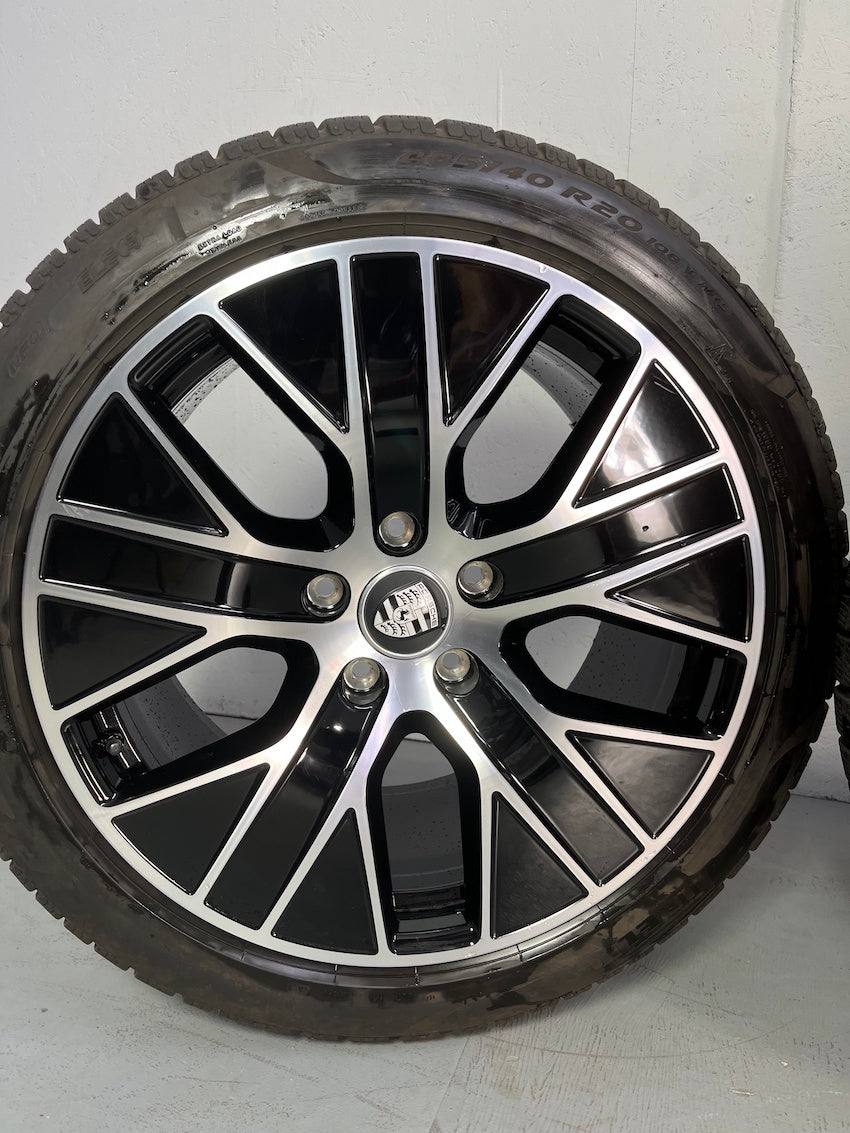 Porsche Taycan 20 Zoll TURBO AERO Winterräder Pirelli DOT aus 2021