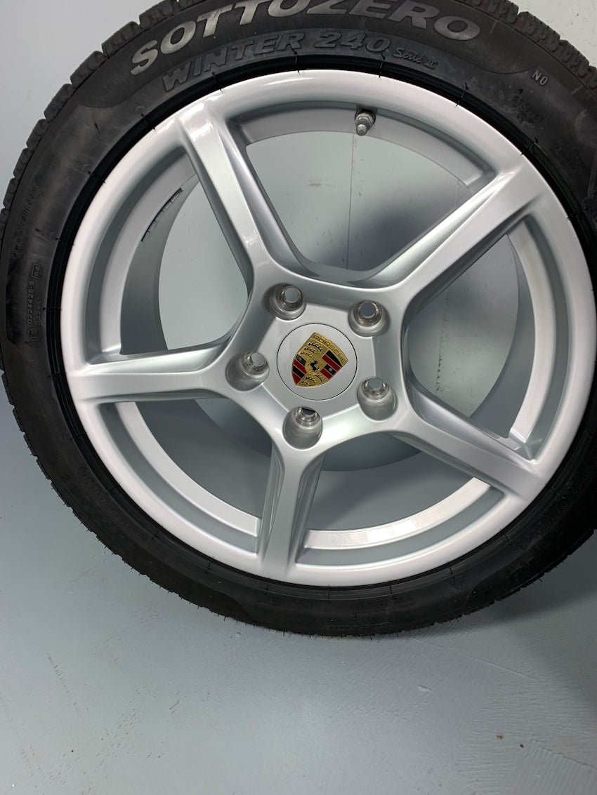 Porsche Boxster 18 Zoll 718 982 Winter Räder Pirelli Cayman MwSt. awb.