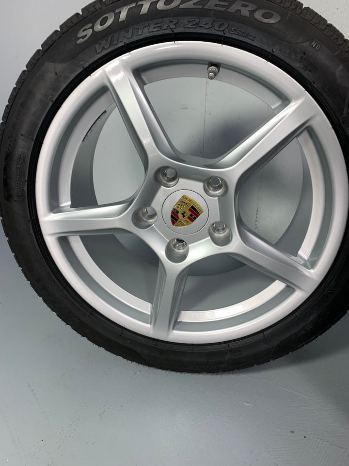 Porsche Boxster 18 Zoll 718 982 Winter Räder Pirelli Cayman MwSt. awb.