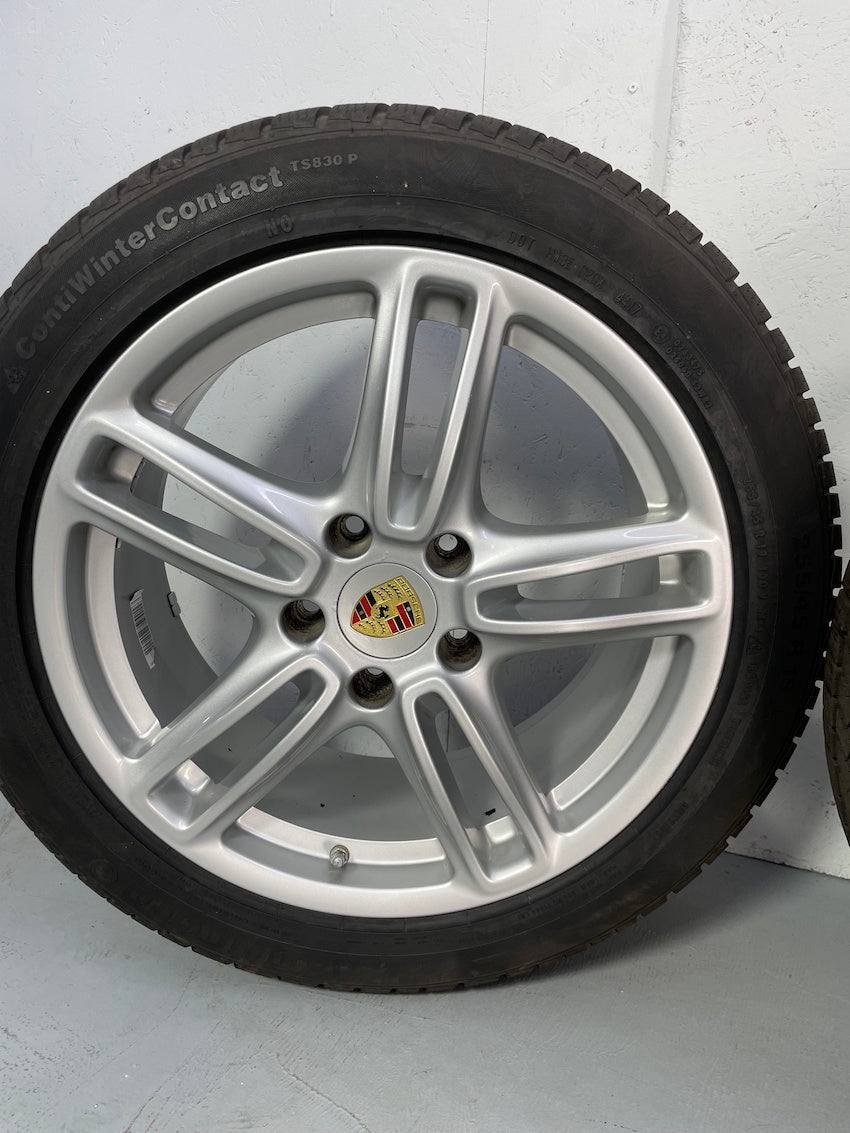 Porsche Panamera 19 Zoll 970 Winterreifen Conti nur 800Km gelaufen 2017/19