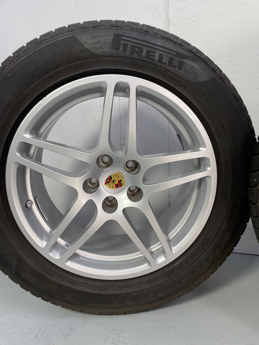 Porsche Macan I Macan II 18 Zoll Winter Räder Pirelli 6,5mm DOT2020