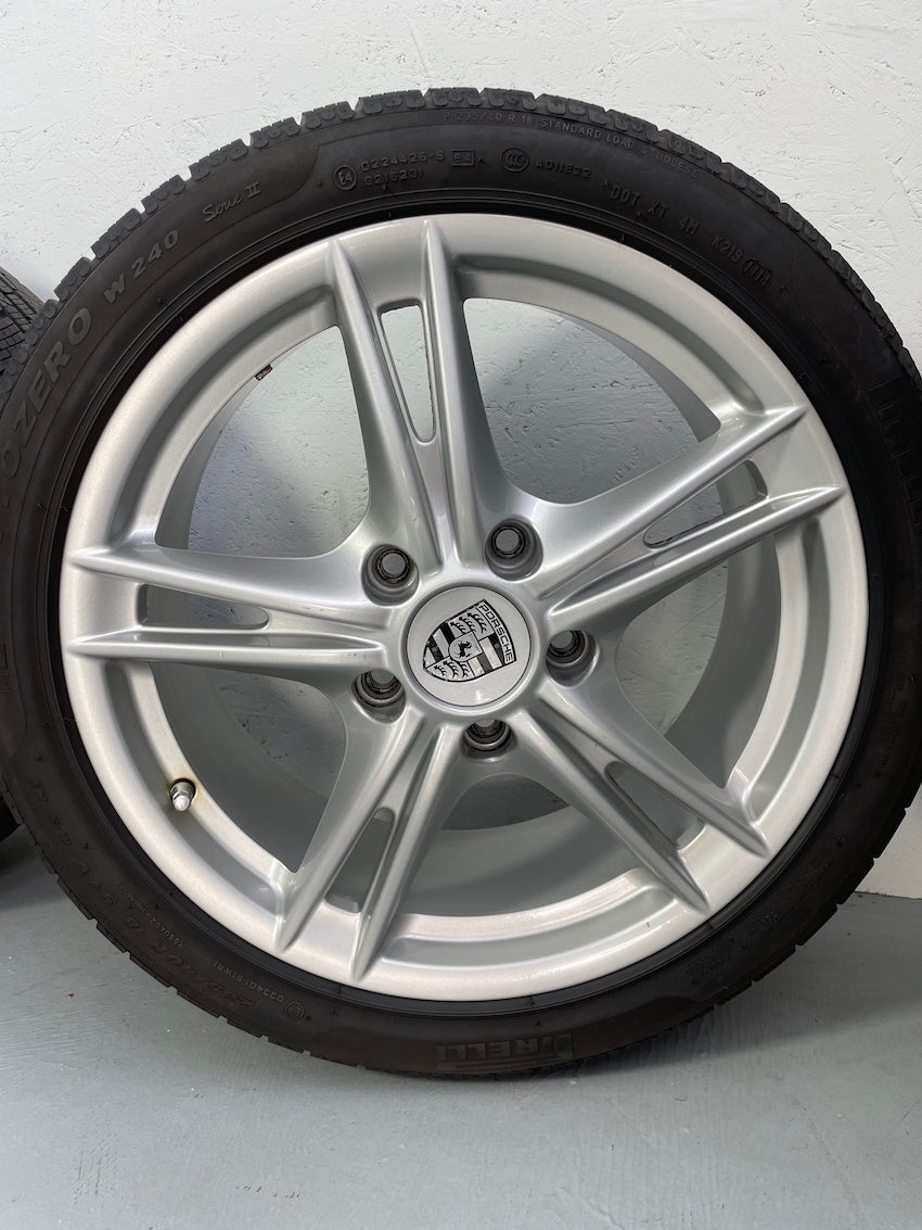 Porsche Boxster 18 Zoll Cayman 987 Winter Räder 6-7,5mm 2014/16