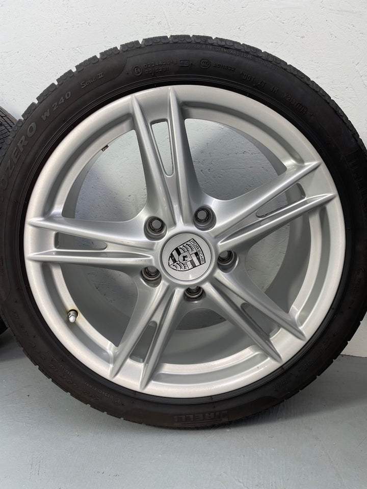 Porsche Boxster 18 Zoll Cayman 987 Winter Räder 6-7,5mm 2014/16