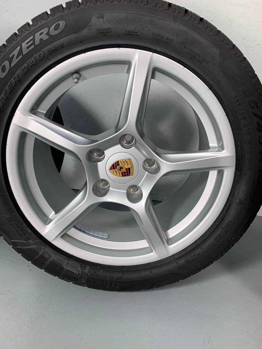Porsche Boxster 18 Zoll 718 982 Winter Räder Pirelli Cayman MwSt. awb.