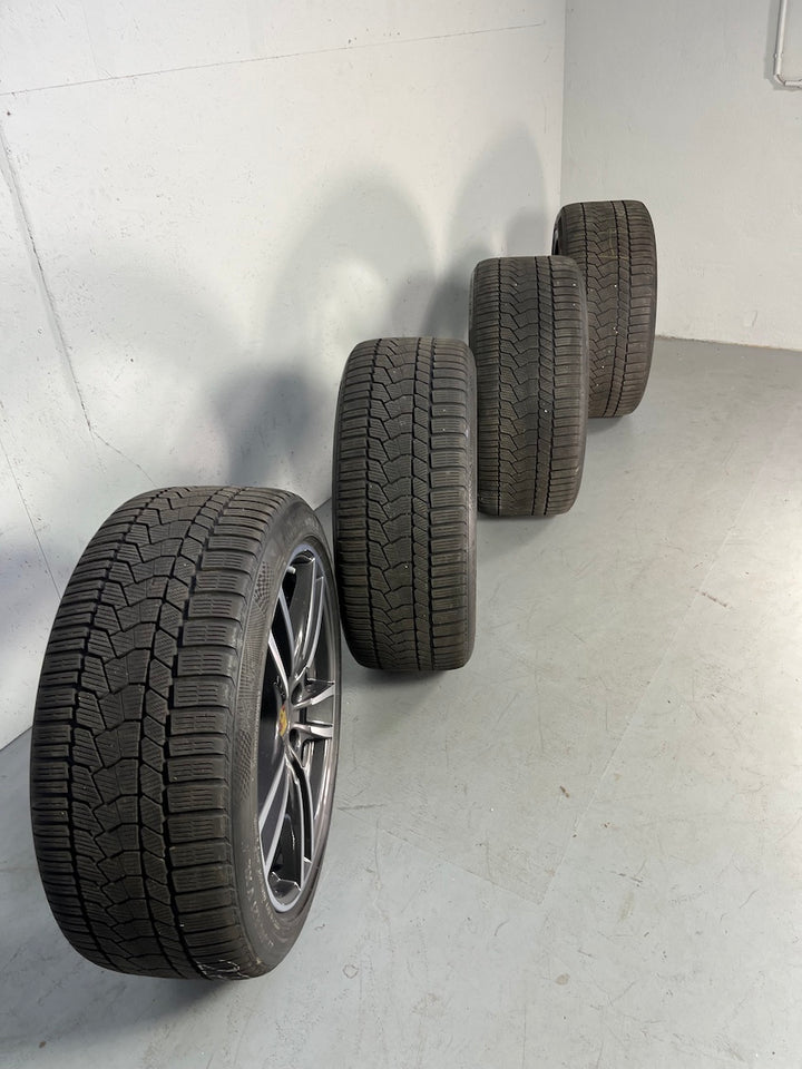 Porsche Cayenne E3 9Y0 21 Zoll Turbo Winter Räder Conti MwSt.awb.