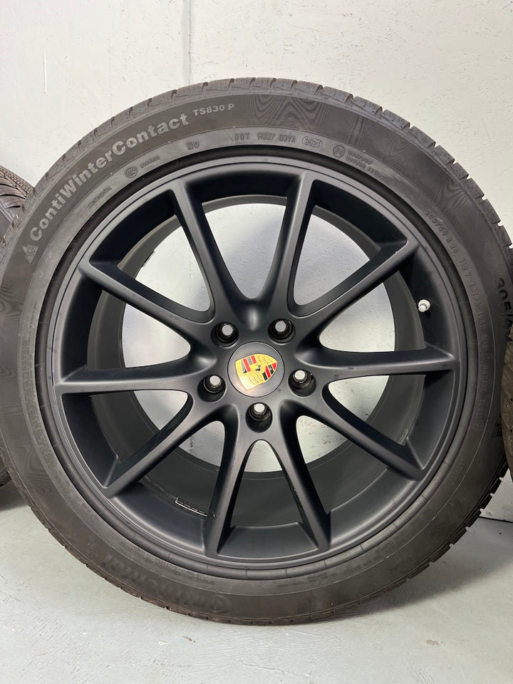 Porsche Cayenne 20 Zoll E3 DESIGN Winterräder Continental DOT2021 500Km