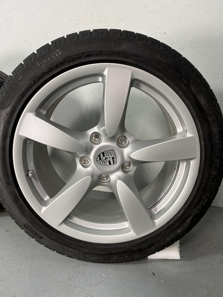 Porsche Boxster 987 18 Zoll Cayman S Felgen Räder Pirelli