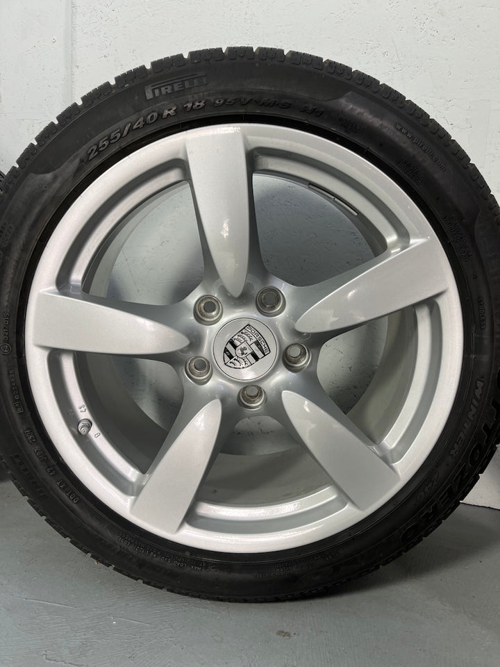Porsche Boxster 987 18 Zoll Cayman S Felgen Räder Pirelli