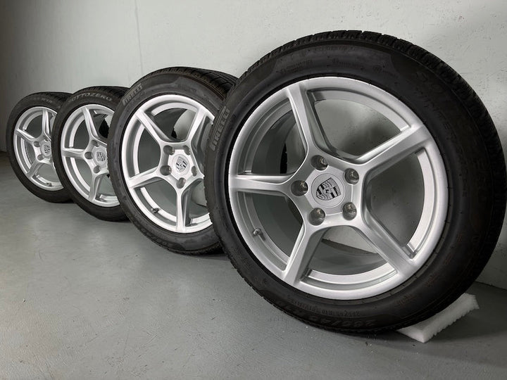 Porsche Boxster 18 Zoll 718 982 Winter Räder Pirelli Cayman MwSt. DOT2018 6mm