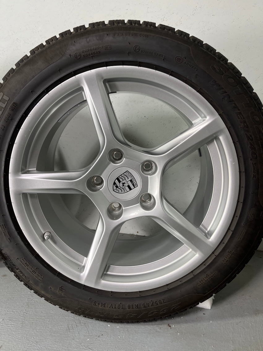 Porsche Boxster 18 Zoll 718 982 Winter Räder Pirelli Cayman 6mm