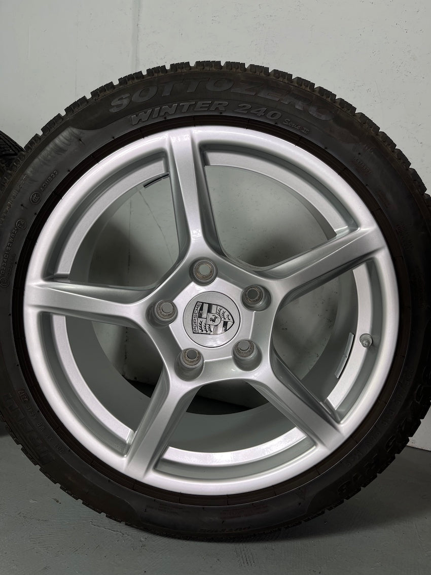Porsche Boxster 18 Zoll 718 982 Winter Räder Pirelli Cayman 6mm