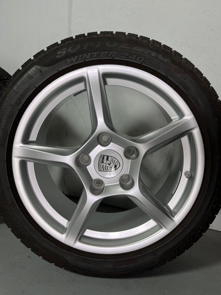 Porsche Boxster 18 Zoll 718 982 Winter Räder Pirelli Cayman 6mm