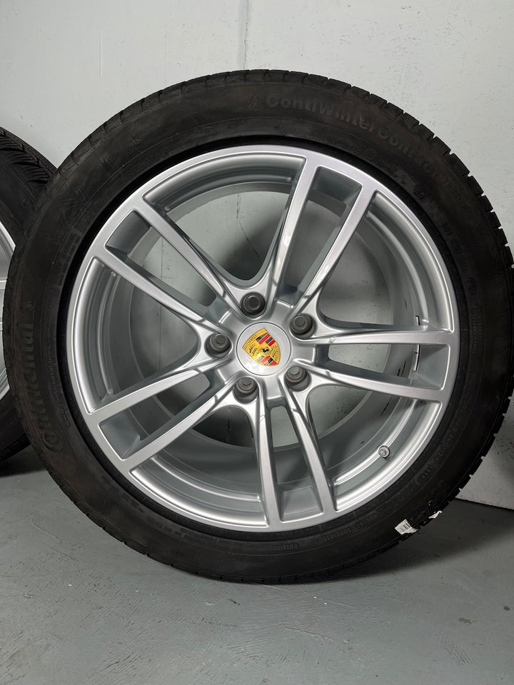 Porsche Cayenne 20 Zoll E3 SPORT Winterräder Continental 1200Km 2020