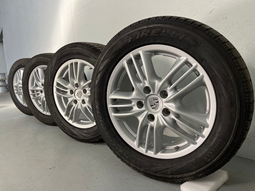 Porsche Cayenne 18 Zoll Cayenne S Felgen 955 957 E1 Winter Pirelli