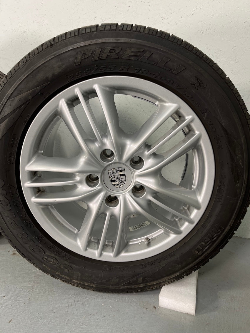 Porsche Cayenne 18 Zoll Cayenne S Felgen 955 957 E1 Winter Pirelli