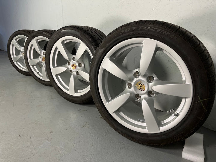 Porsche Boxster 987 18 Zoll Cayman S Felgen Räder Pirelli Winter