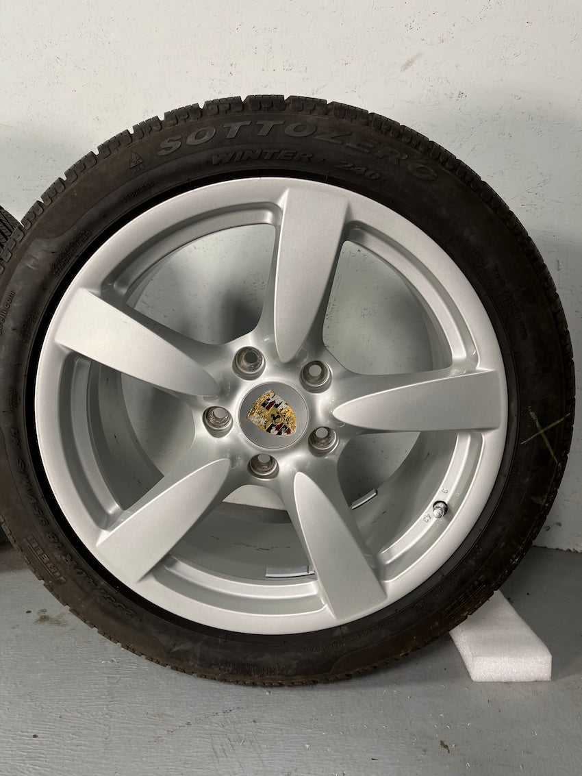 Porsche Boxster 987 18 Zoll Cayman S Felgen Räder Pirelli Winter