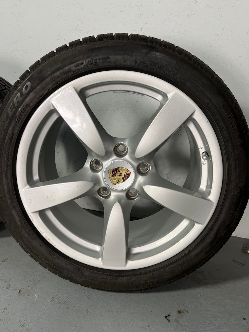 Porsche Boxster 987 18 Zoll Cayman S Felgen Räder Pirelli Winter