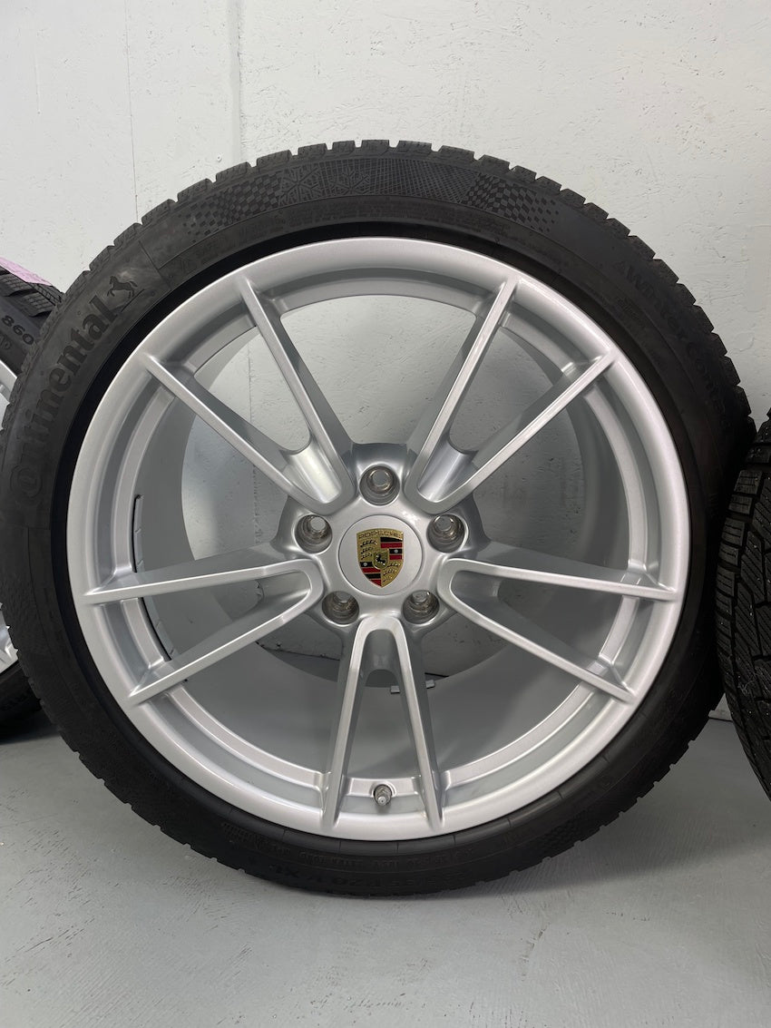 Porsche 992 19/20 Zoll Carrera C2/C4 Winterräder Continental NEUER RADSATZ
