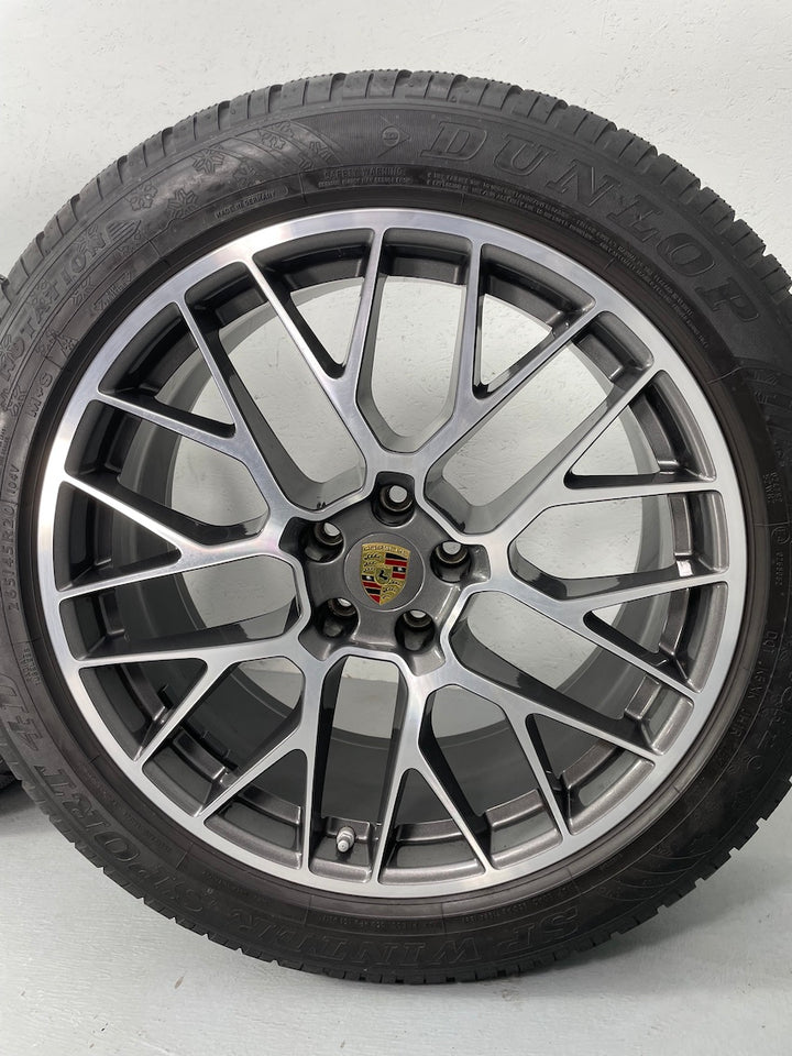 Porsche Macan 20 Zoll RS Spyder Winter Räder Dunlop 6,5-7mm Macan I+II