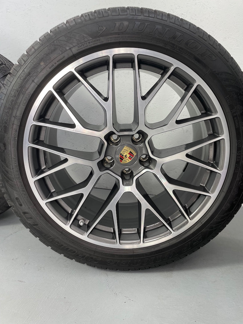 Porsche Macan 20 Zoll RS Spyder Winter Räder Dunlop 6,5-7mm Macan I+II