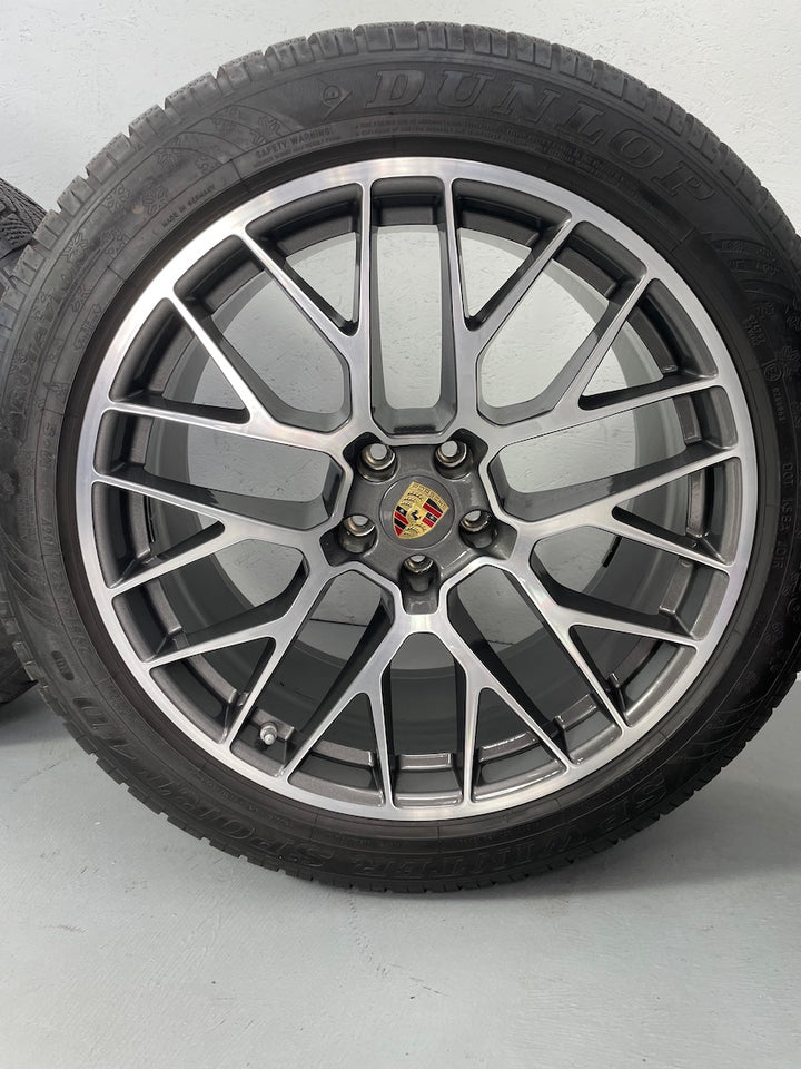 Porsche Macan 20 Zoll RS Spyder Winter Räder Dunlop 6,5-7mm Macan I+II
