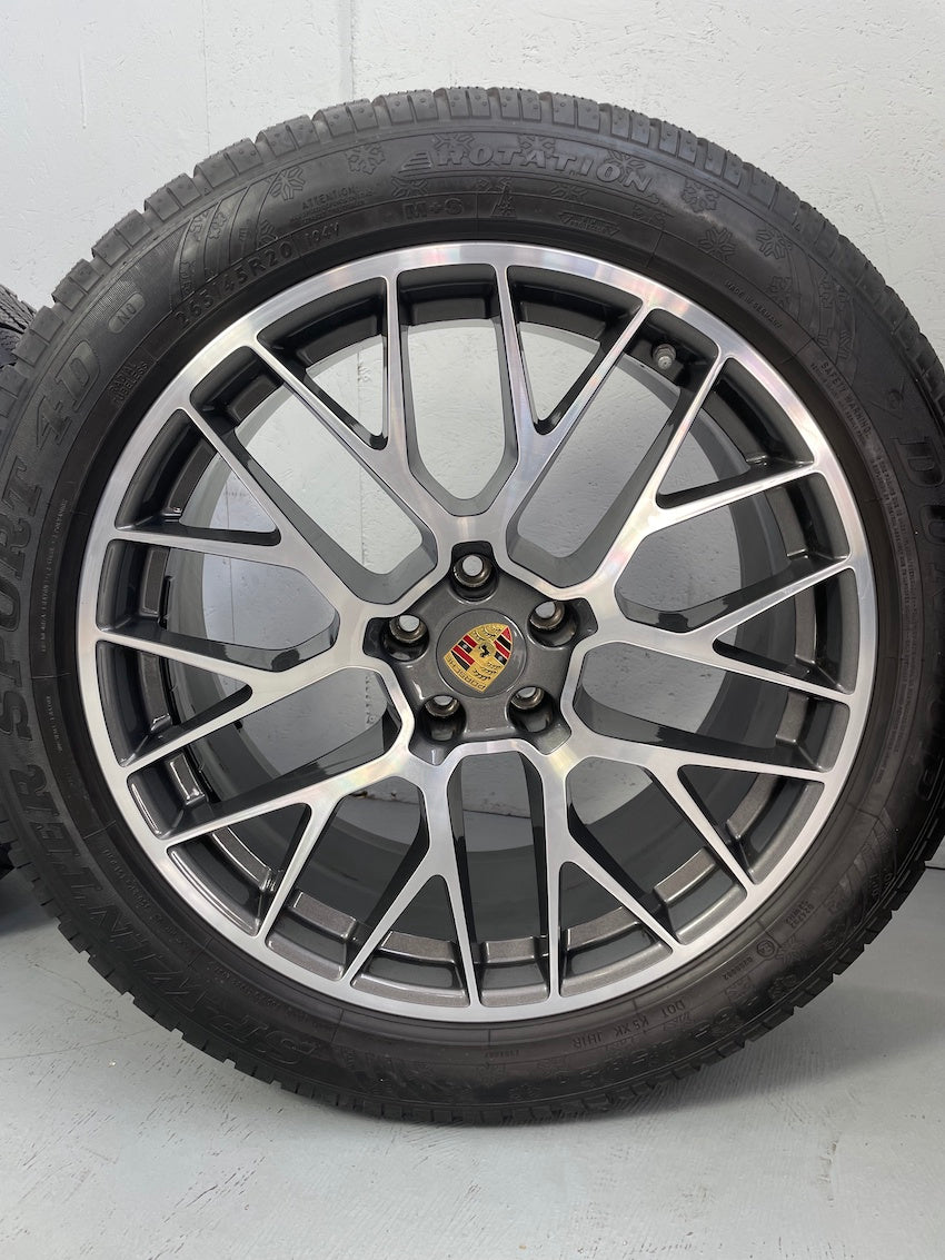 Porsche Macan 20 Zoll RS Spyder Winter Räder Dunlop 6,5-7mm Macan I+II