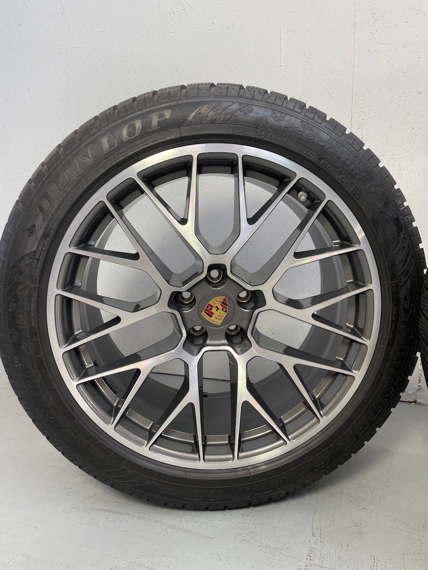 Porsche Macan 20 Zoll RS Spyder Winter Räder Dunlop 6,5-7mm Macan I+II