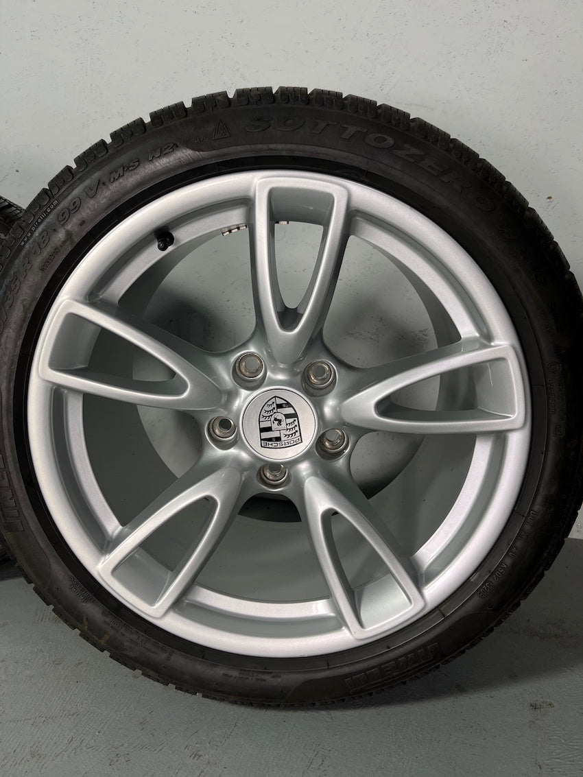 von Porsche 997 18 Zoll Carrera IV Allrad Winter Pirelli TOP