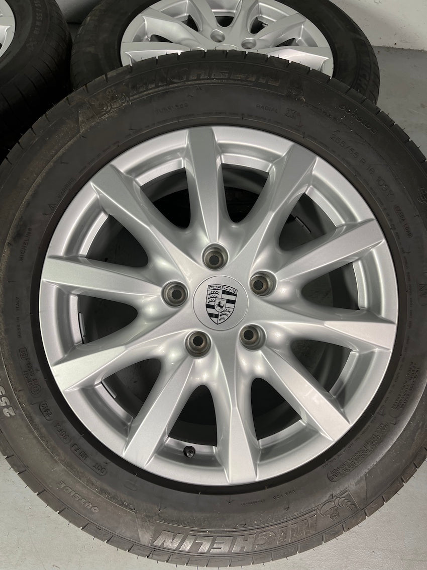 Porsche Cayenne 18 Zoll Sommer Räder 958 MICHELIN Latitude Sport N1 8mm