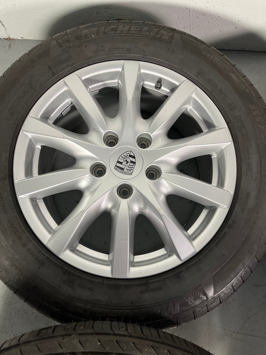Porsche Cayenne 18 Zoll Sommer Räder 958 MICHELIN Latitude Sport N1 8mm