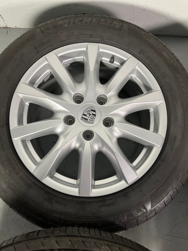 Porsche Cayenne 18 Zoll Sommer Räder 958 MICHELIN Latitude Sport N1 8mm