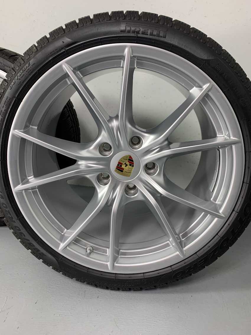 Porsche 991.2 20 Zoll Carrera S Winter Räder Pirelli 4S C4 6,5-7,5mm